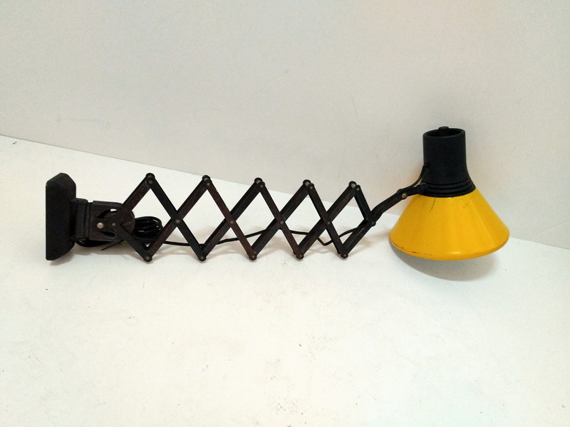 lampara aplique flexo extensible metal e14 33-64 o18 1u